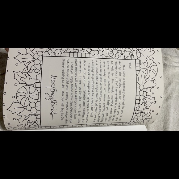 Mary Englebreit “Something to do for the Holidays” a coloring and activity book - Picture 5 of 11